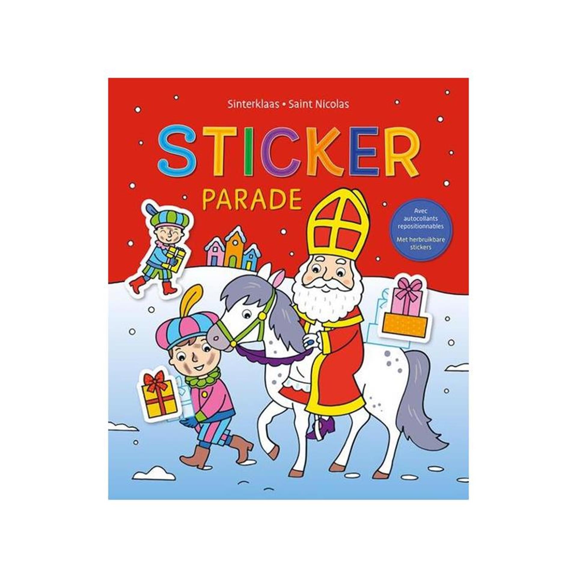 Deltas sinterklaas sticker parade