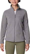 Columbia fast trek™ ii jacket fleece vest - fleecevest voor dames - outdoorvest - grijs - maat l