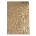 Sizzix • essentials 3d textured impressions embossing folder dandelion wish