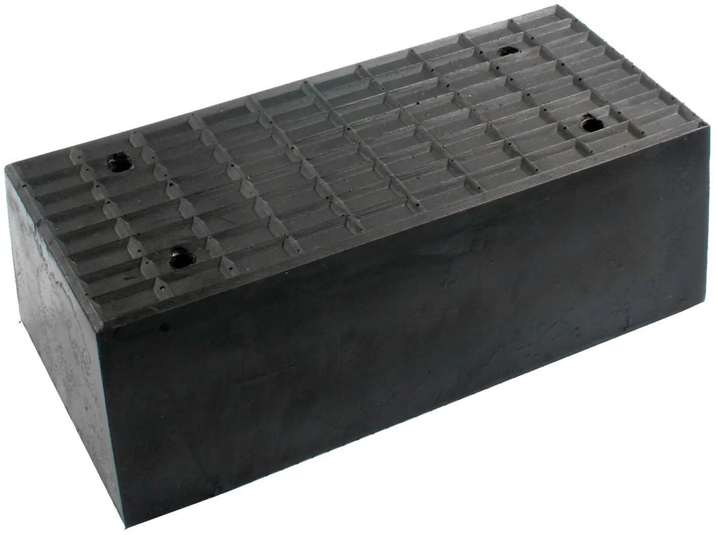 Busching gummiblock rubber pad 200x100x70mm f. leverage