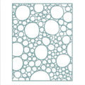 Sizzix • tim holtz thinlits die bubbling