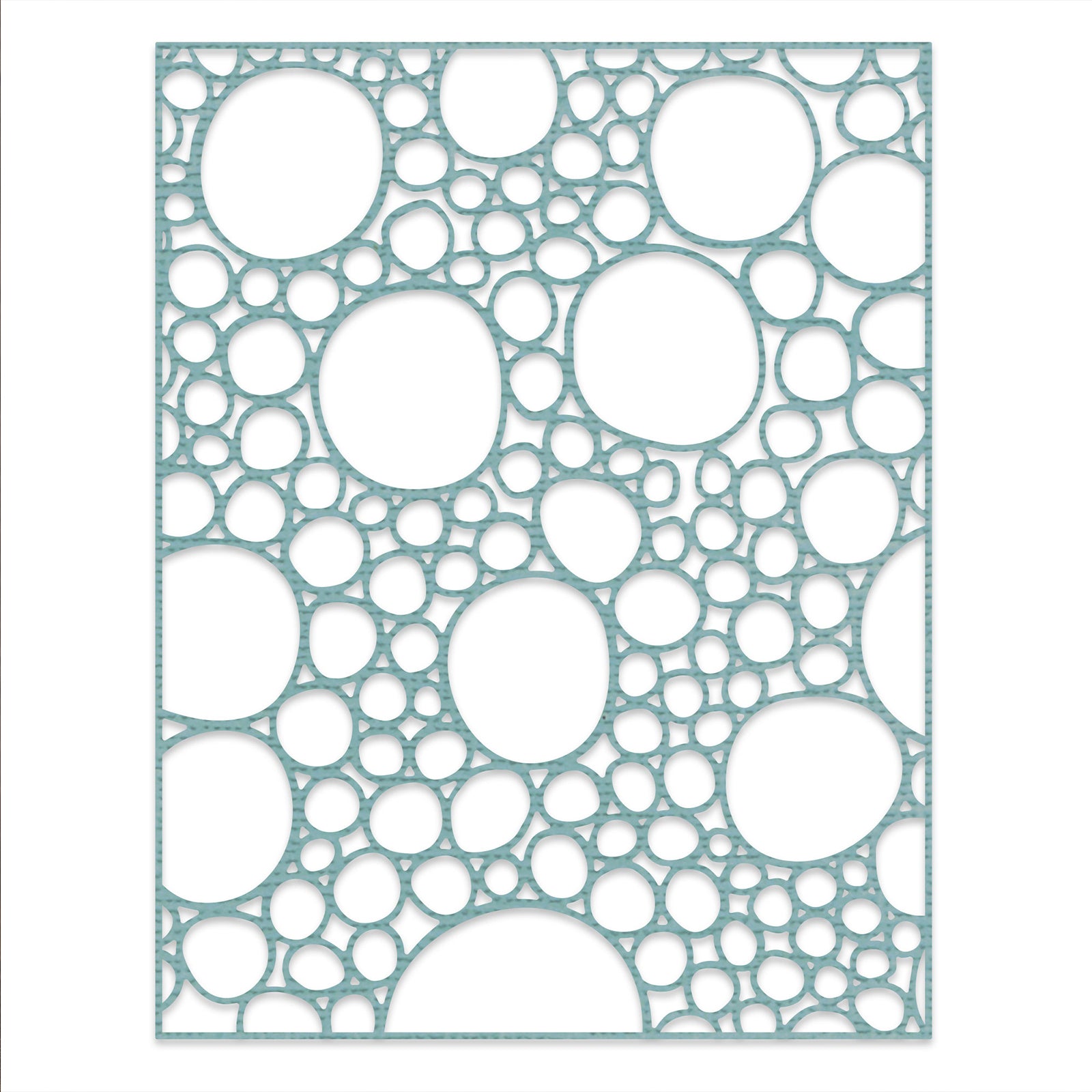 Sizzix • tim holtz thinlits die bubbling
