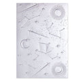 Sizzix • 3-d textured impressions embossing folder starscape