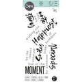 Sizzix • clear stamps sunnyside sentiments #2