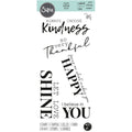 Sizzix • clear stamps sunnyside sentiments #10