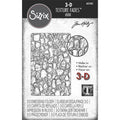 Sizzix • tim holtz 3-d texture fades embossing folder mini cobblestone
