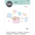Sizzix • thinlits die set hello baby