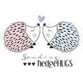 Sizzix • layered clear stamps set hedgehugs 11pieces