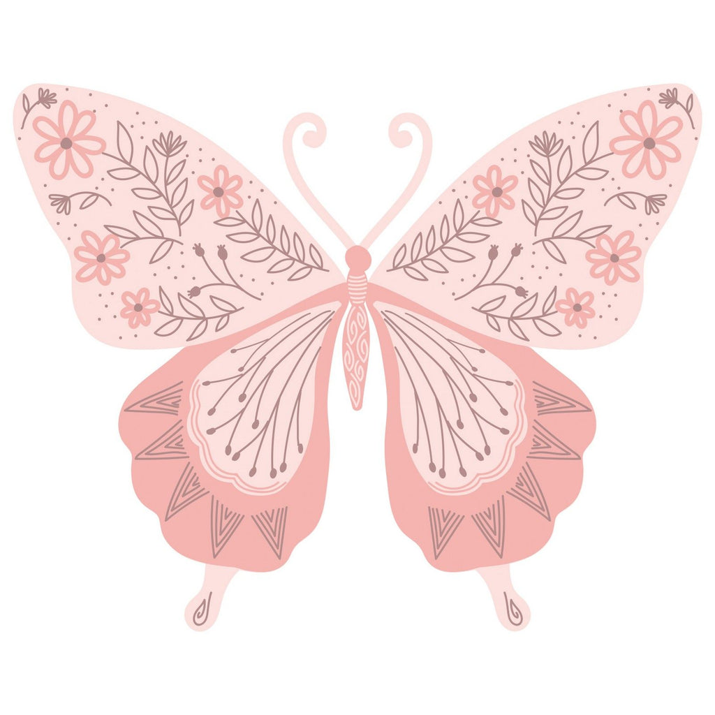 Sizzix • layered clear stamps decorated butterfly 3stuks