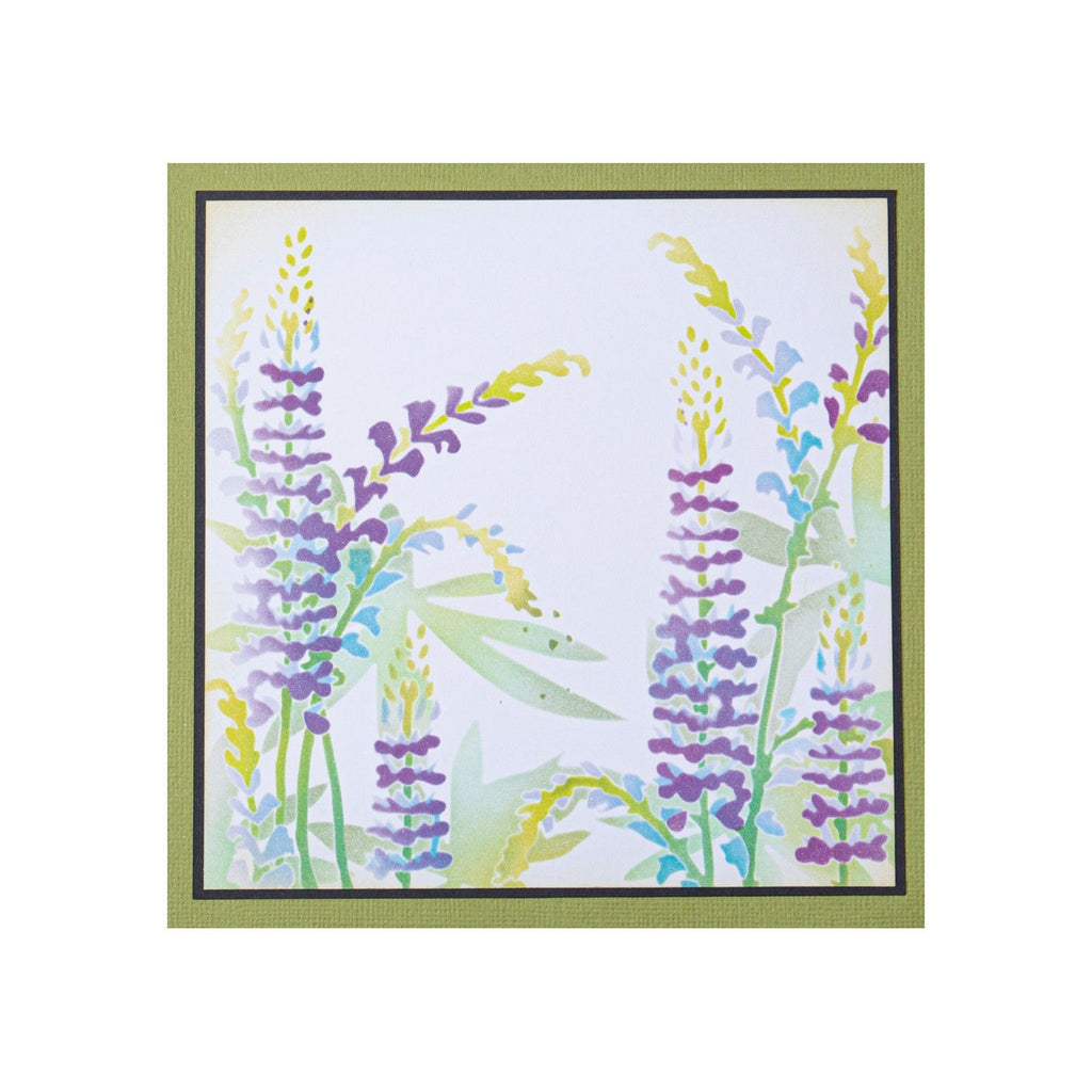 Sizzix • layered stencils layered wildflowers 4stuks
