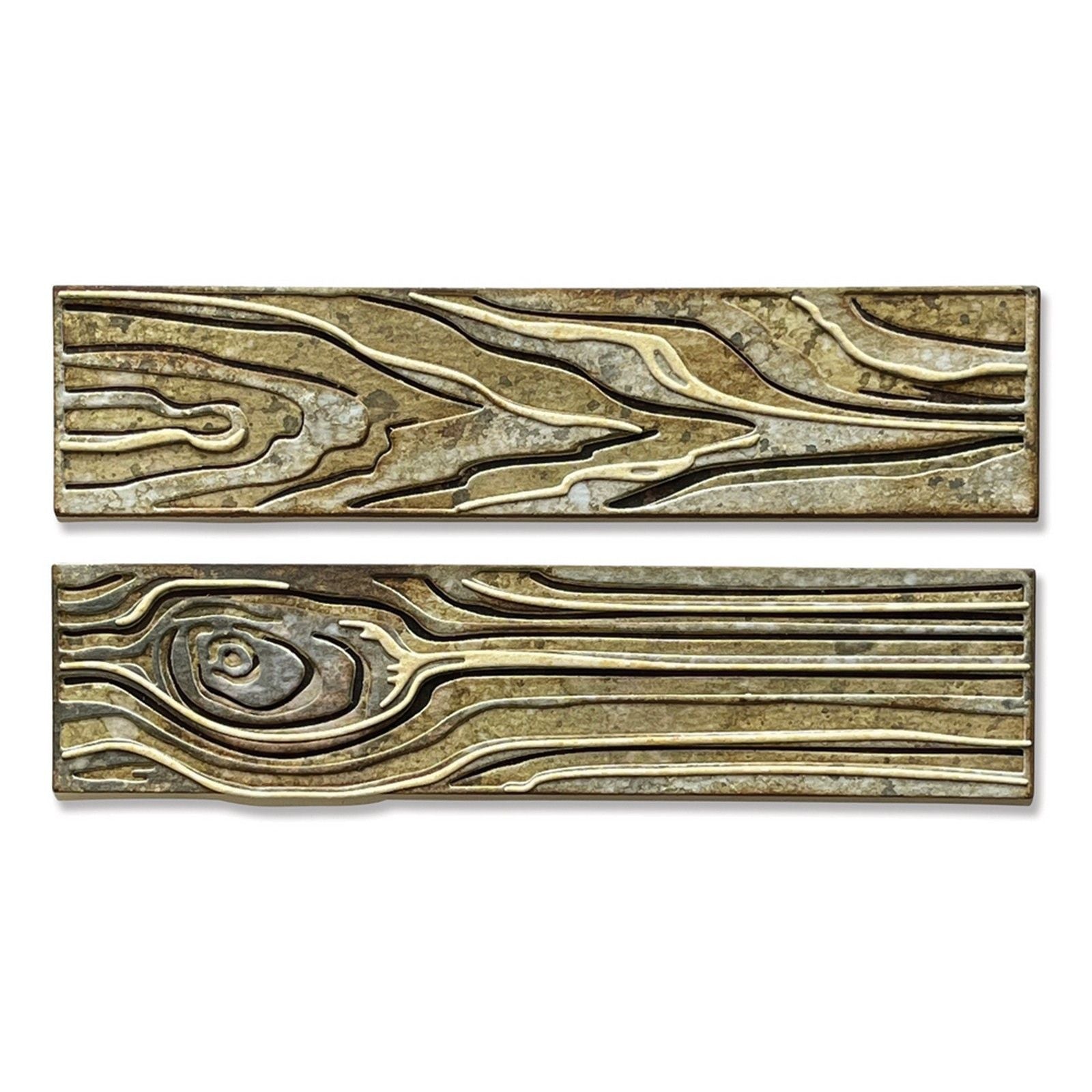 Sizzix • tim holtz thinlits die set woodgrain colorize 7pcs