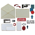 Sizzix • tim holtz thinlits die set postale 48pcs