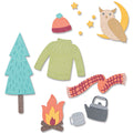 Sizzix • thinlits die set cozy woodland