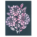 Sizzix • thinlits die set negative florals