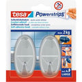 Verwijderbare haak tesa powerstrip 58050 chroom