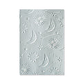 Sizzix • multi-level textured impressions embossing folder moon light