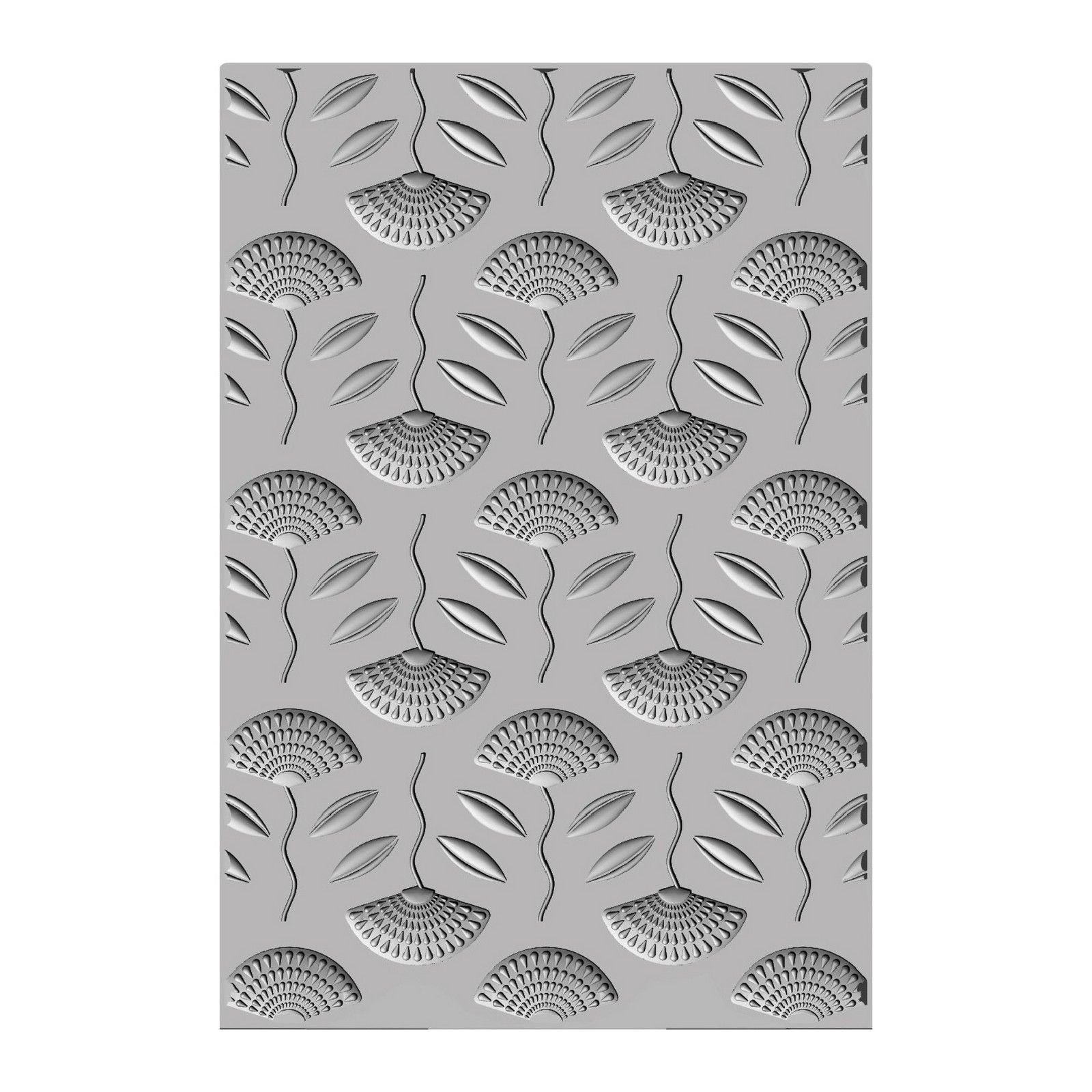 Sizzix • 3-d textured impressions embossing folder quirky florals