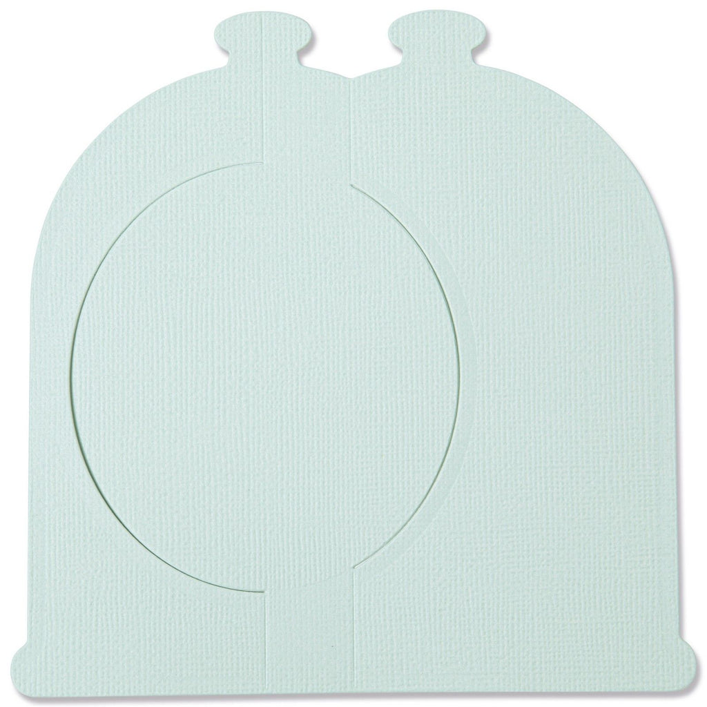 Sizzix • thinlits die set card, bell jar by jen long