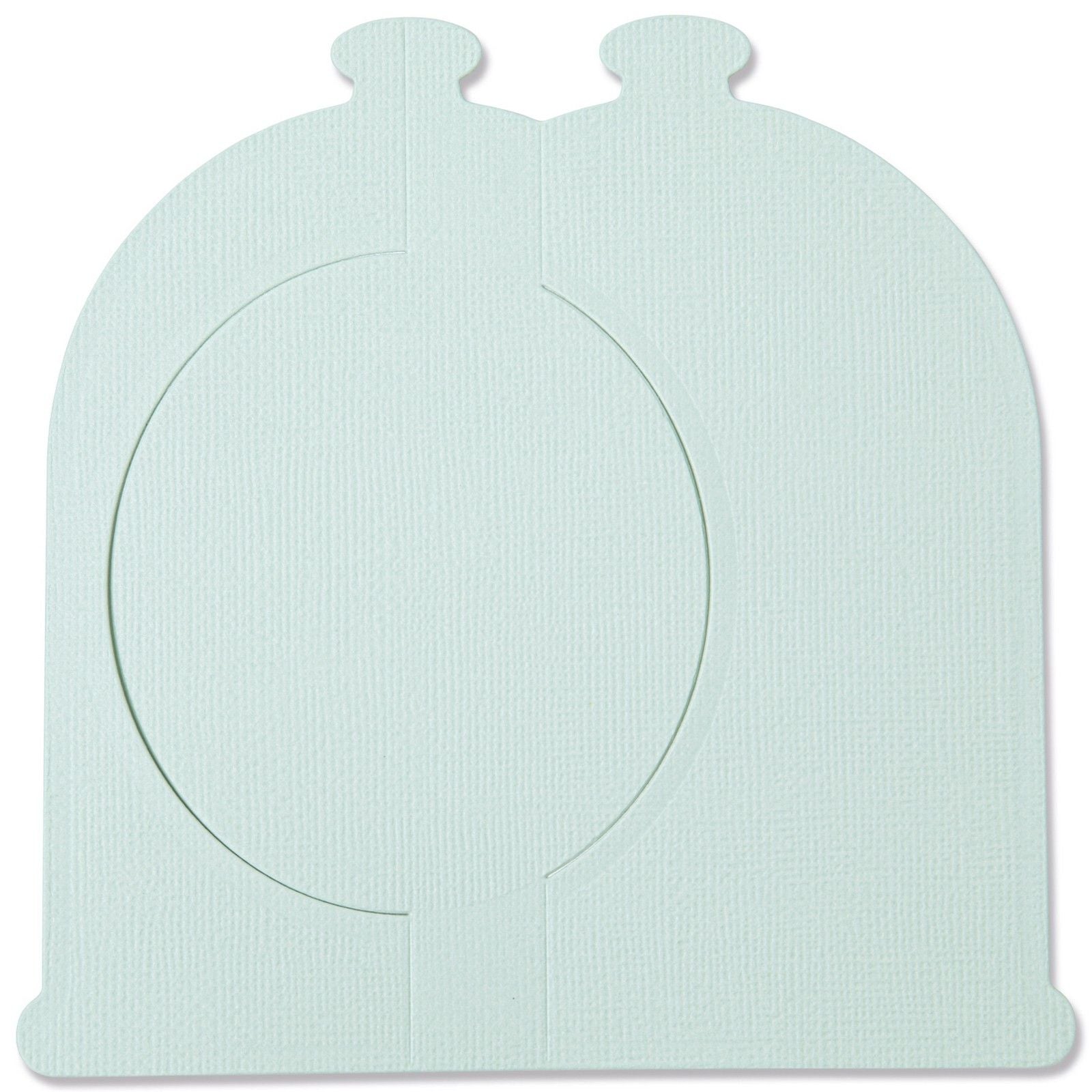 Sizzix • thinlits die set card, bell jar by jen long
