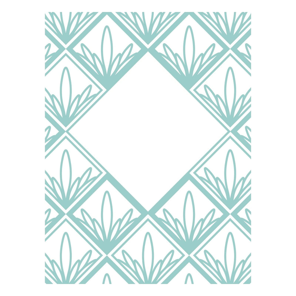 Sizzix • 3-d impresslits embossing folder ornate frame