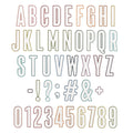 Sizzix • alphanumeric bulletin by tim holtz