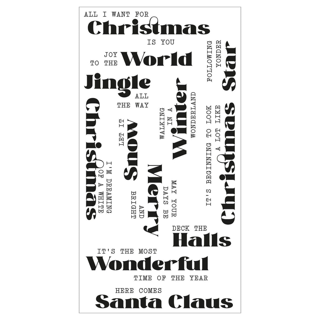 Sizzix • clear stamps seasonal vibes #2