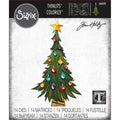 Sizzix • tim holtz thinlits die set trim a tree colorize