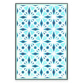Sizzix • layered stencils a6 geo crystals 4pcs