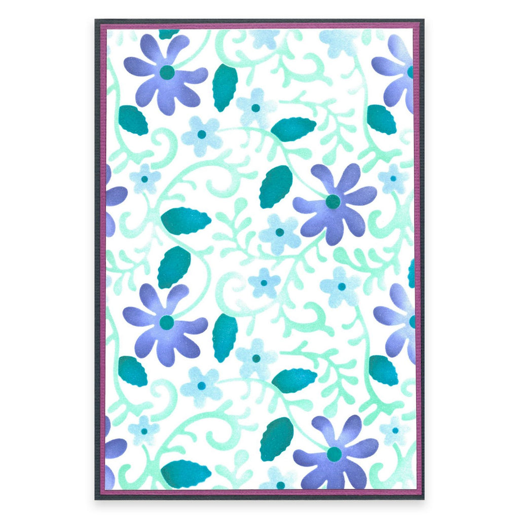 Sizzix • layered stencils a6 lacey 4pcs