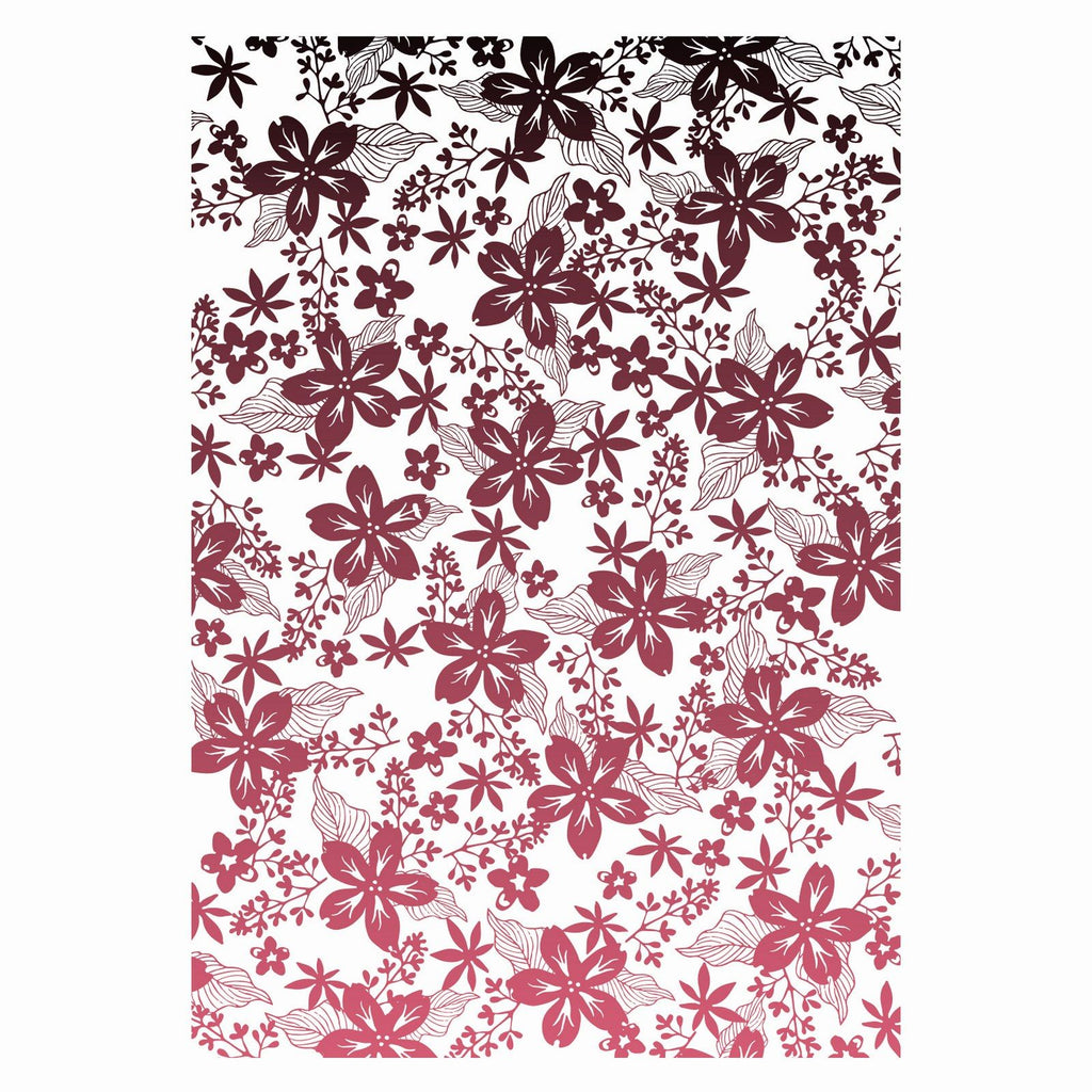 Sizzix • cosmopolitan clear stamp set petals