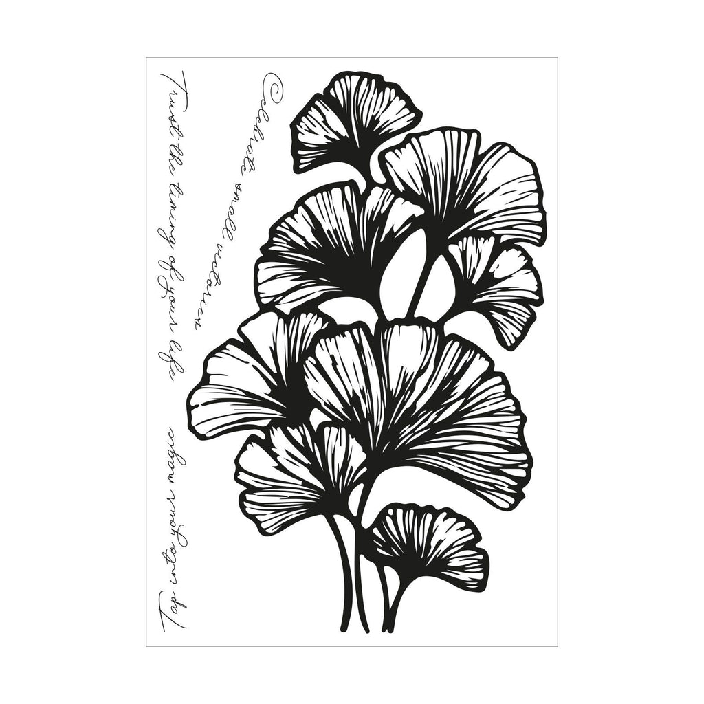 Sizzix • cosmopolitan clear stamp set inspire 4pcs