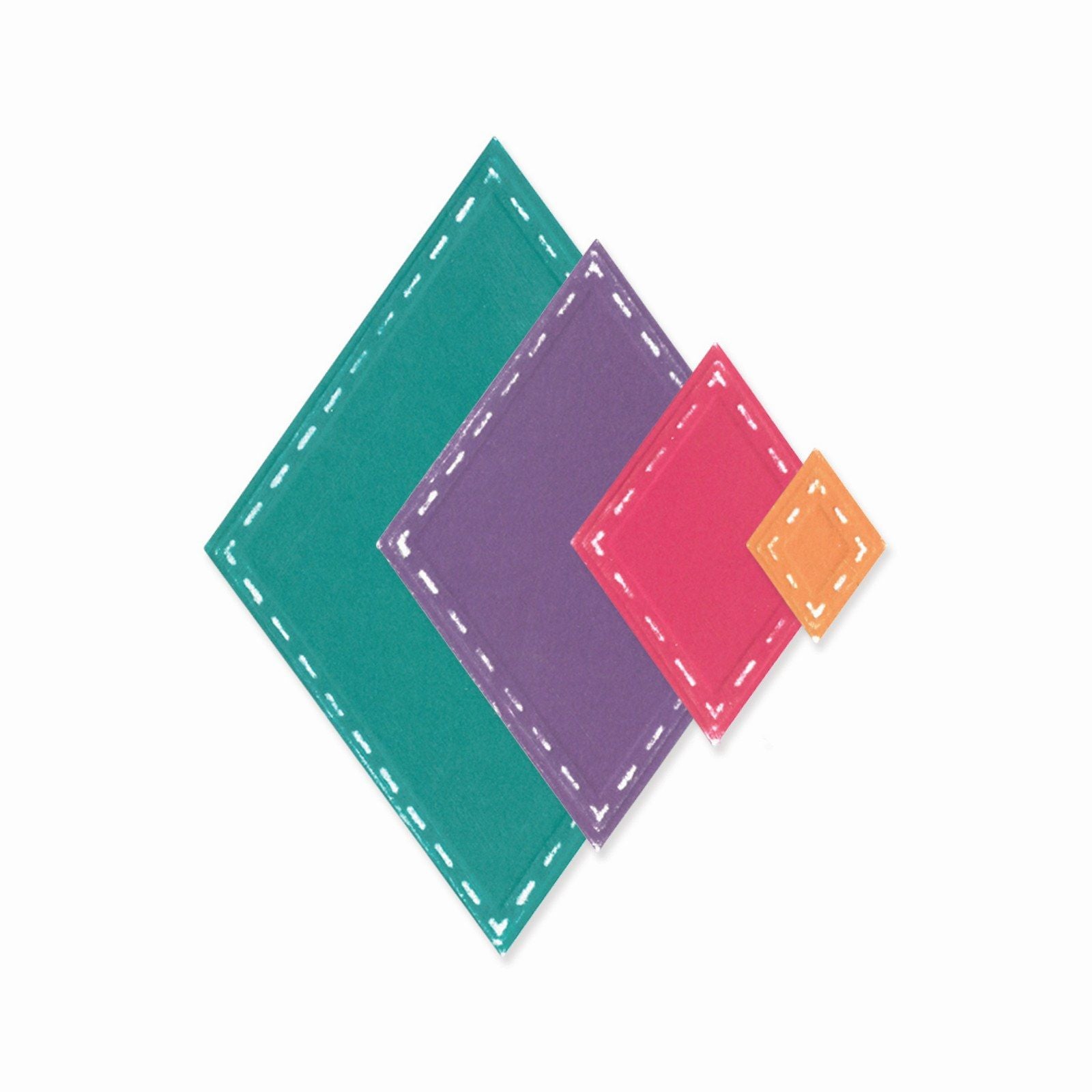 Sizzix • framelits die set fanciful katy deco diamonds 13pcs