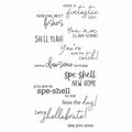 Sizzix • clear stamp set seas the day 11pcs