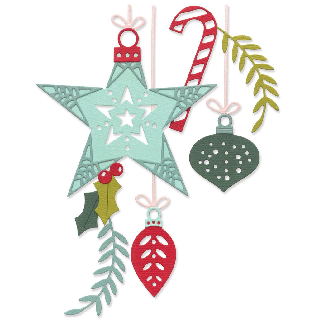Sizzix • thinlits die set festive decorations 15pcs
