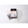 Sizzix • studio stamps set 15pcs 3pcs stencils retro by vic hollins