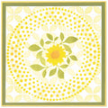 Sizzix • layered stencils plate pattern 4pcs