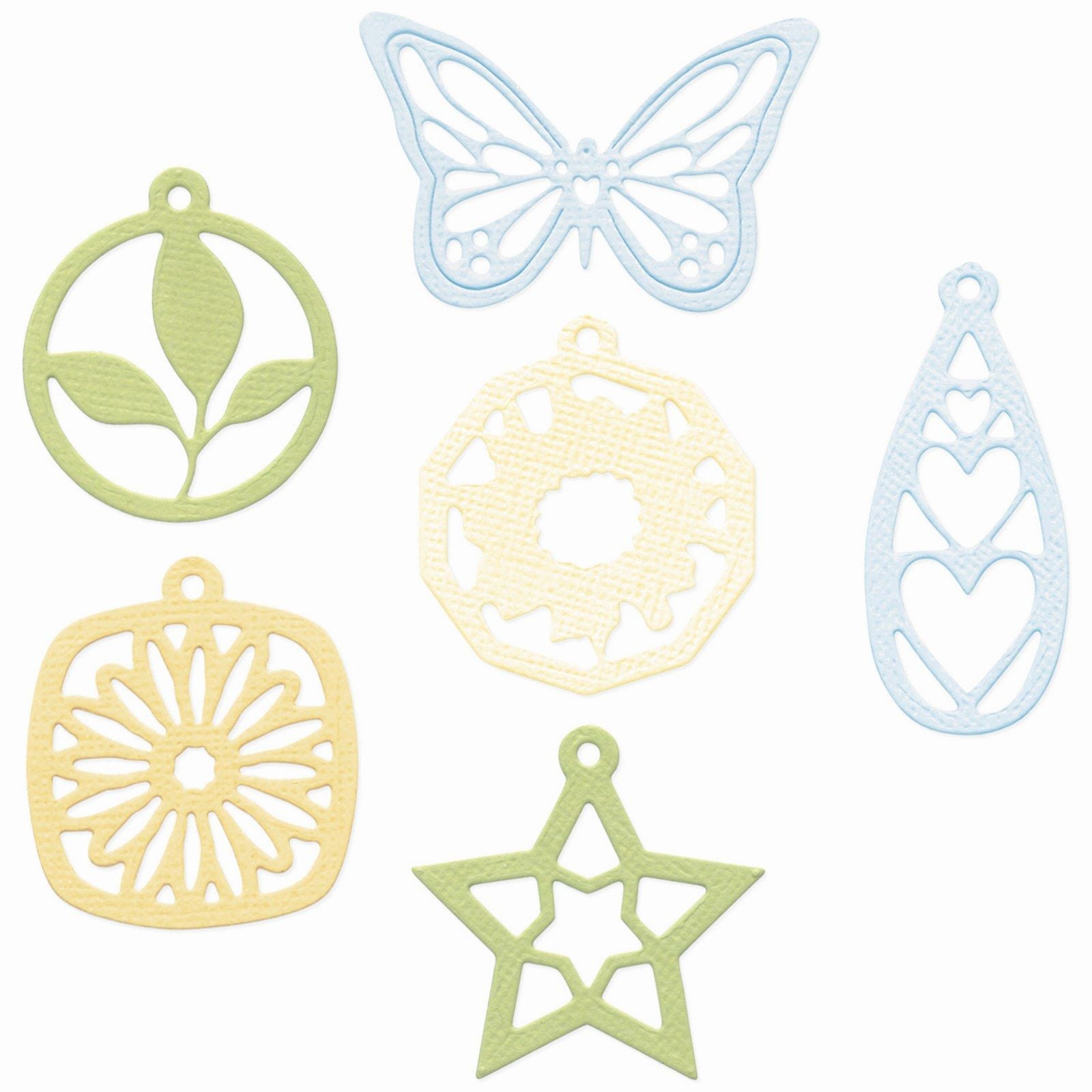 Sizzix • thinlits die set bookmark, pockets toppers 17pcs