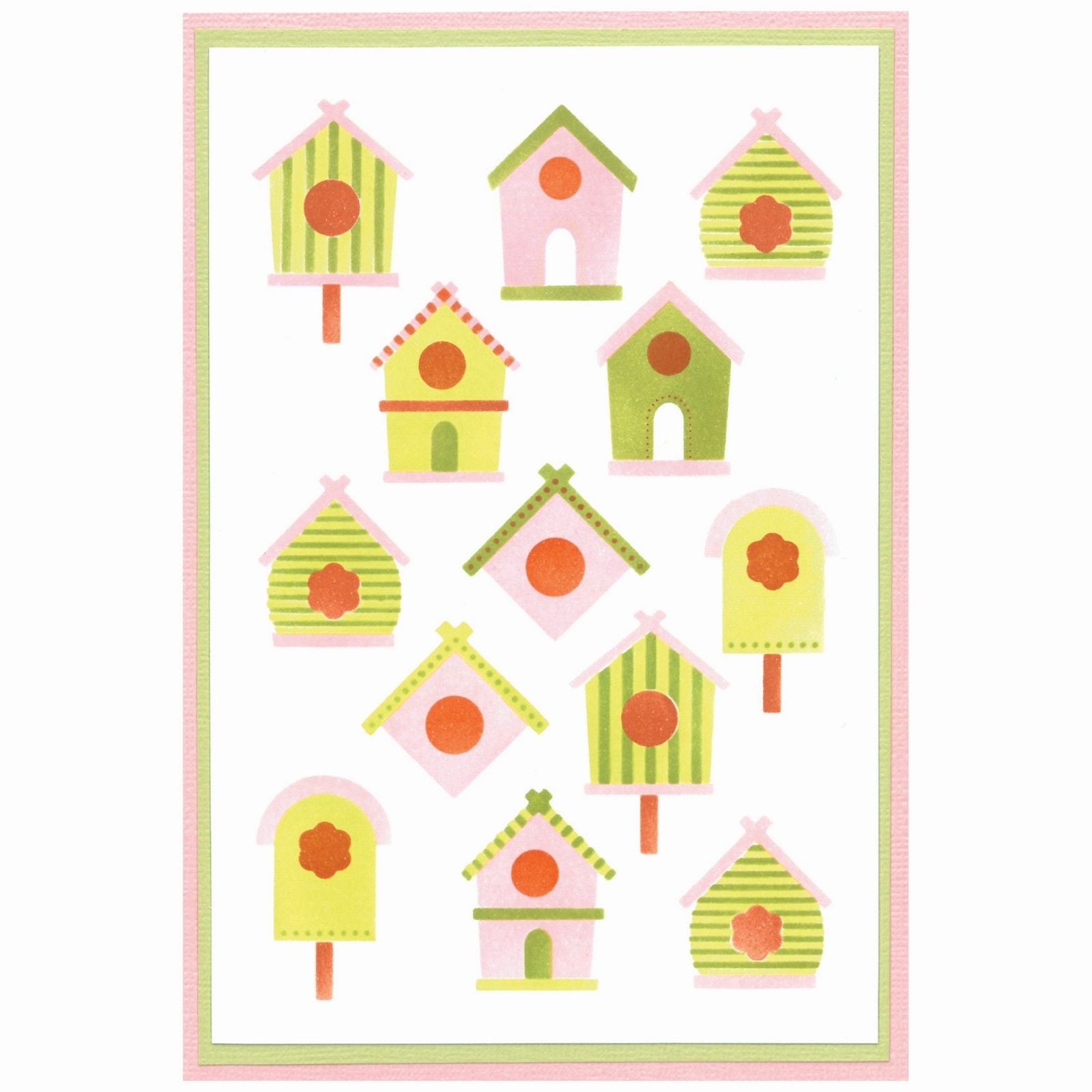 Sizzix • layered stencils good place to land 4pcs