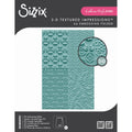 Sizzix • 3-d textured impressions embossing folder posh patterns by catherine pooler