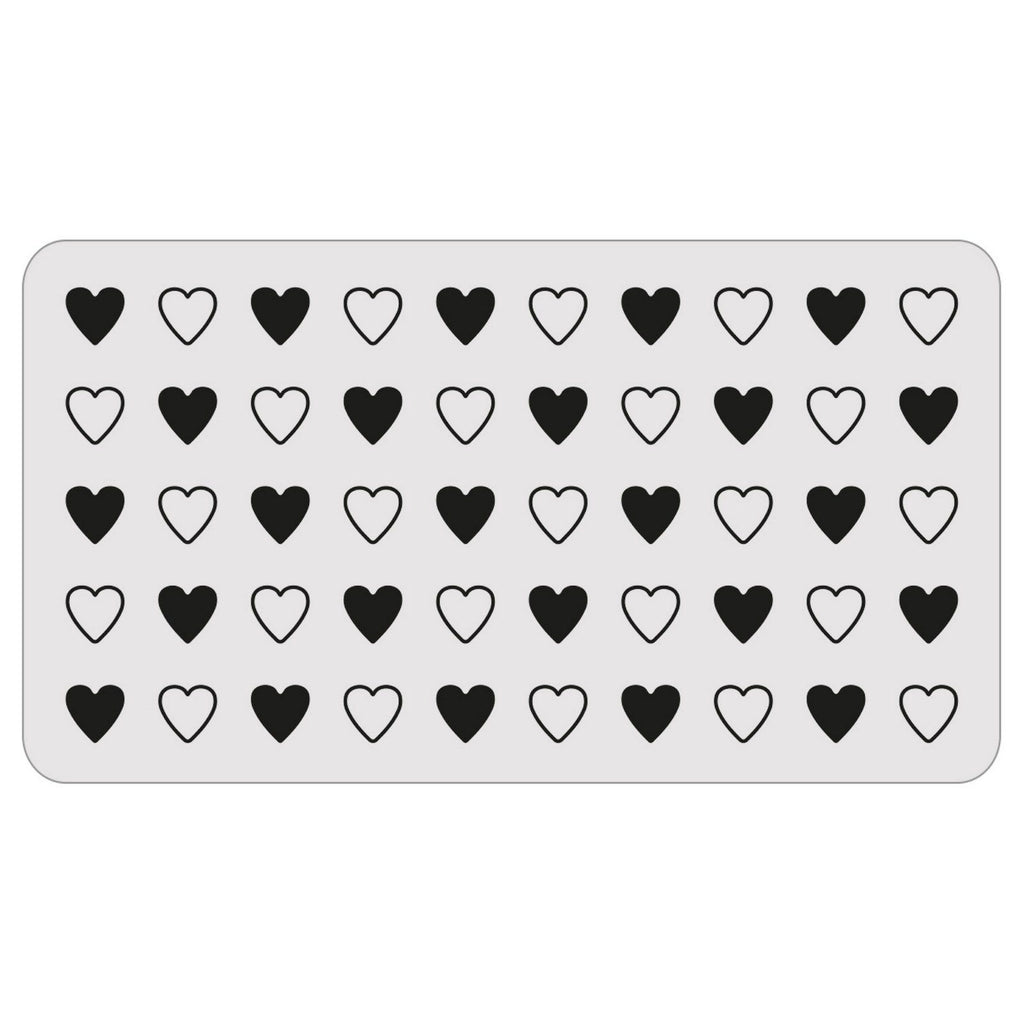 Sizzix • vault embossing folder with thinlits die set love notes by tim holtz 9pcs