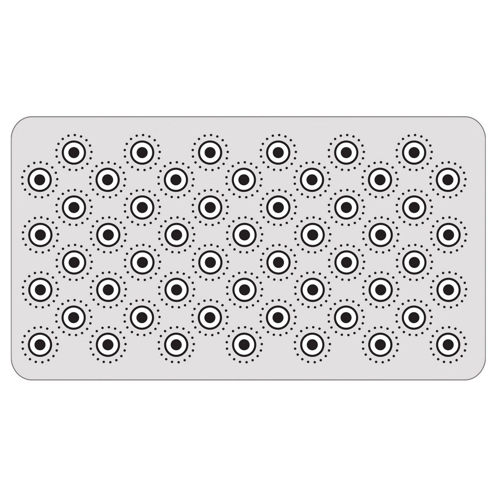 Sizzix • vault embossing folder with thinlits die set celebrate by tim holtz 9pcs
