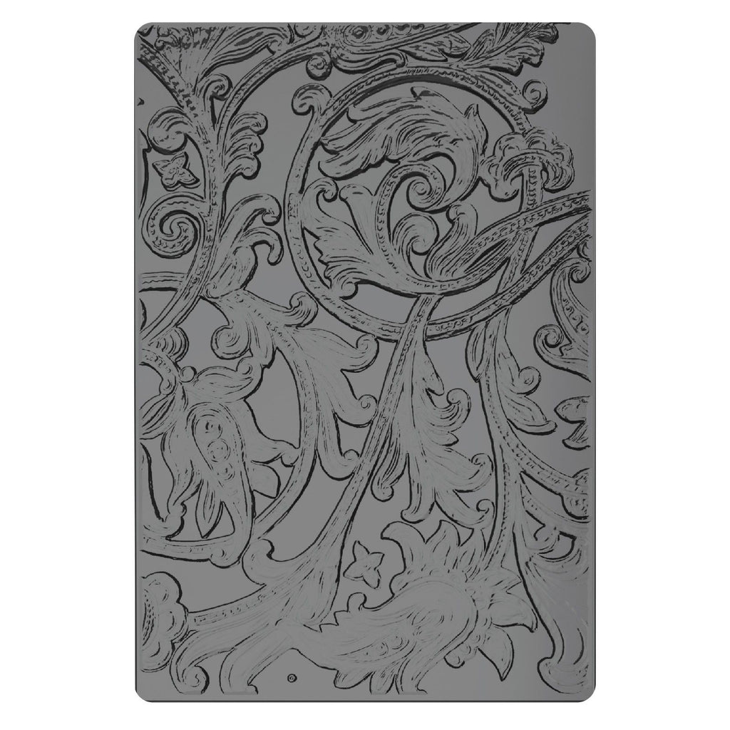 Sizzix • 3-d texture fades embossing folder entangled large a5 by tim holtz