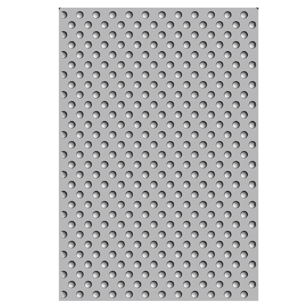 Sizzix • 3-d tief a6 stencil rock the dots by stacey park