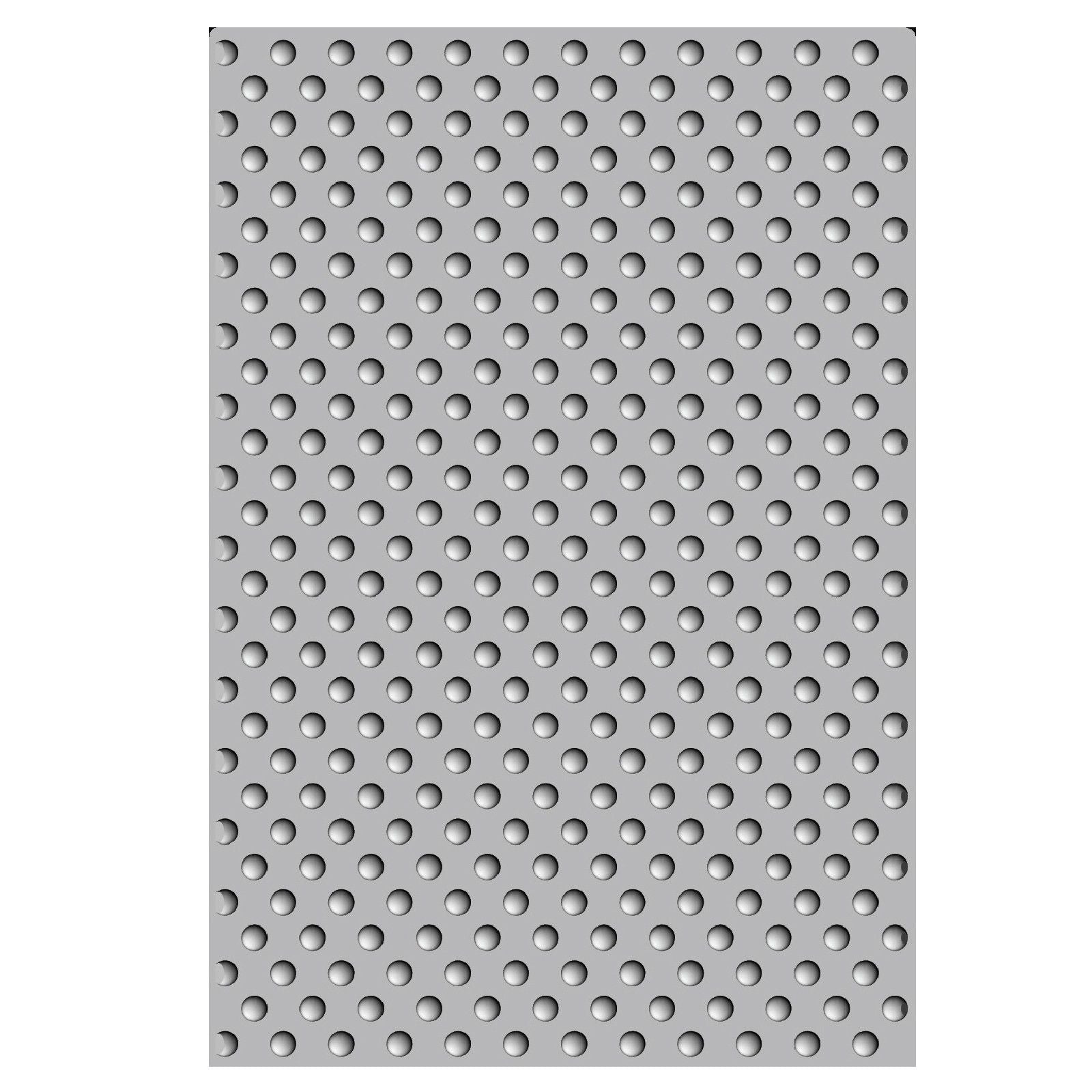 Sizzix • 3-d tief a6 stencil rock the dots by stacey park