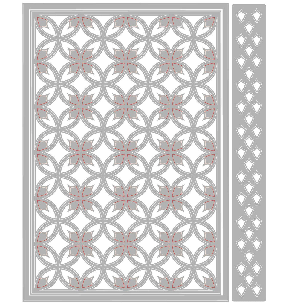 Sizzix • thinlits die set 3pcs wrappings trim front by stacey park