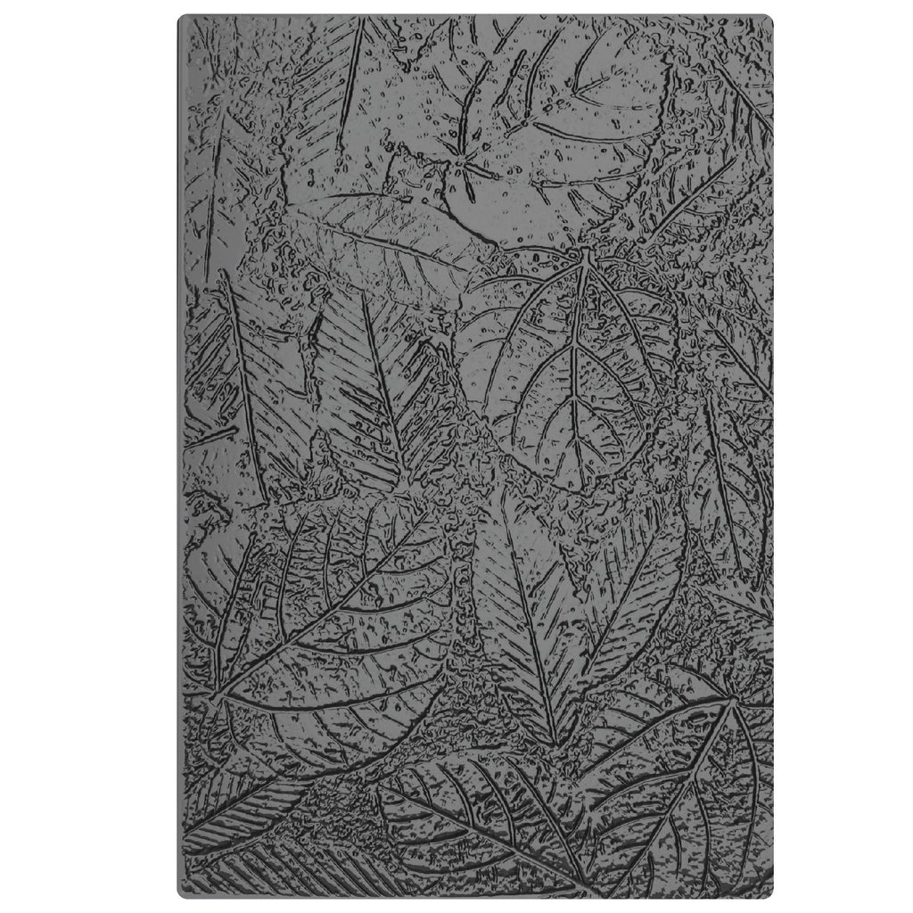 Sizzix • 3-d texture fades embossing folder foliage a5 by tim holtz