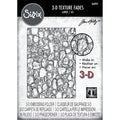 Sizzix • 3d texture fades embossing folder cobblestone large a5 by tim holtz