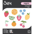 Sizzix • thinlits die set 17pcs fruit doodles by letters by shells