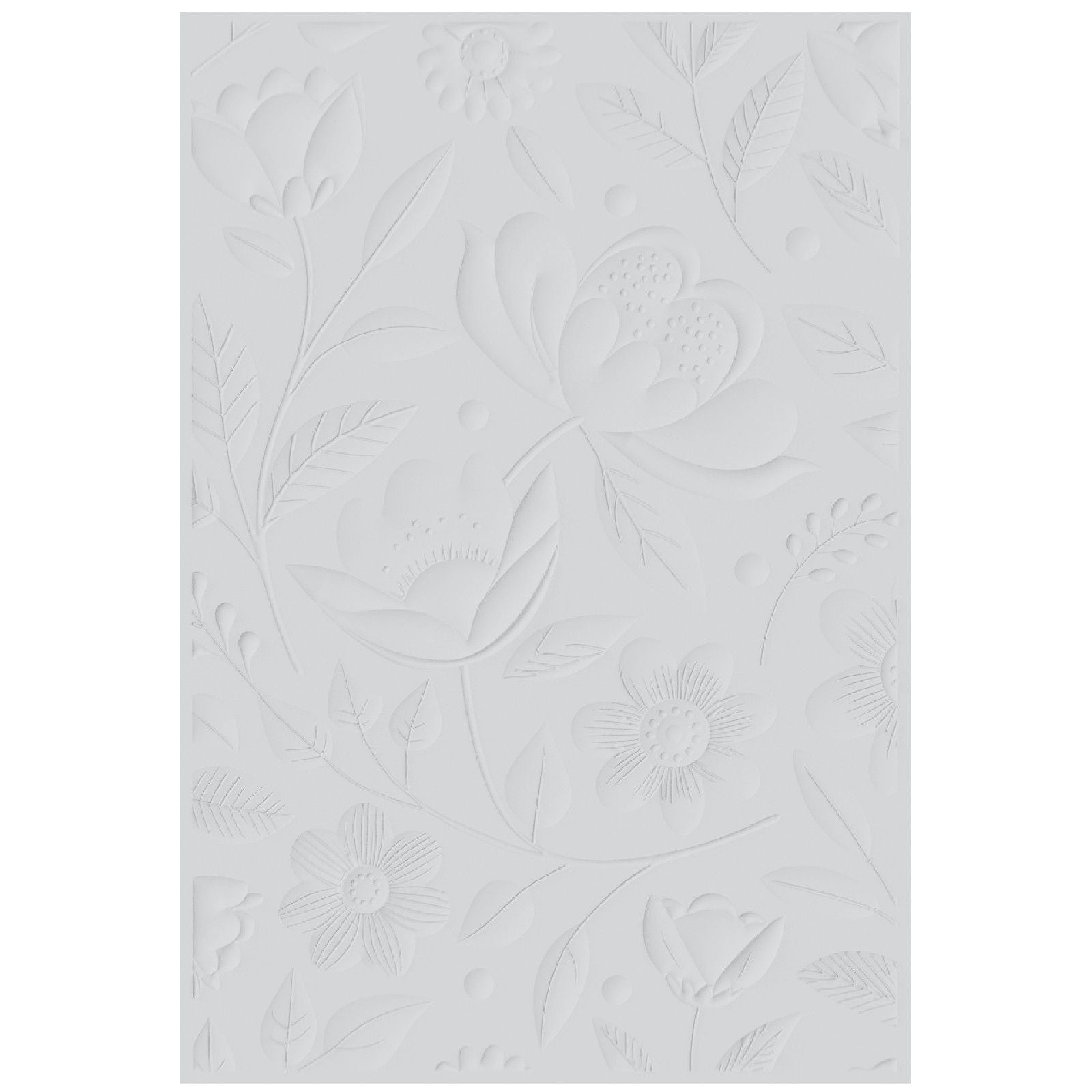Sizzix • 3d textured impressions embossing folder happy garden nr.1 by catherine pooler