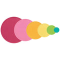Sizzix • thinlits die set border party circles by catherine pooler 6pcs
